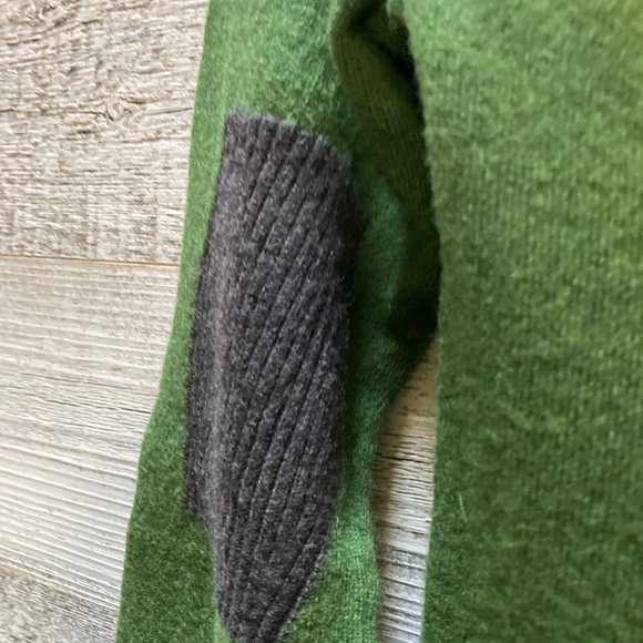 🏷 Le 31 (Simons) | Merino Wool Crew Neck Sweater - S/M, Green - Picture 7 of 7